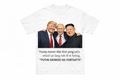 Putin Grinede Og Fortsatte - Politisk Satire T-shirt